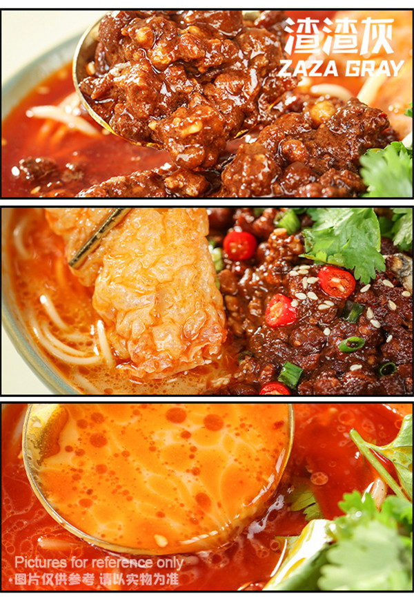 Hong Kong style  spicy rice vermicelli with meat paste and pork bone soup flavor-9